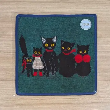 미개봉 페이러 코스메 주방 쿠라하시 레이 손수건 네이비