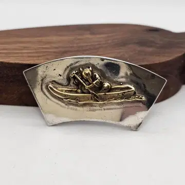 빈티지 여우 인물 일본풍 펜던트 탑 925 바이컬러