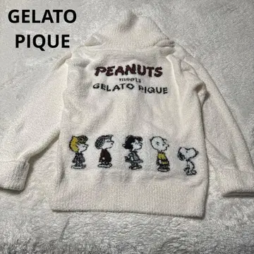 [ 택 포함 ] GELATO PIQUE PEANUTS 올스타즈 가디건