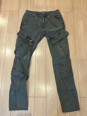 avirex 밀리터리 카고 팬츠 S