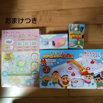 스미코구라시, 짱구는 못말려(크레용 신짱) 외 완구 프라이스 세트