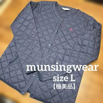 munsingwear 여성용 골프 퀼팅 자켓 L