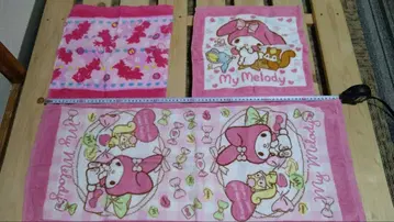 My Melody 타월 세트 핑크