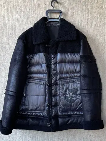 새상품급 CASTELBAJAC 카스텔바작 다운 자켓 블랙