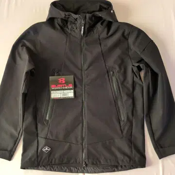 BURTLE 3190 방풍 후디 자켓 블랙 L