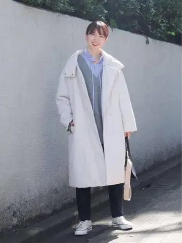 JOURNAL STANDARD 히트 패딩 타프타 코트 다운 코트