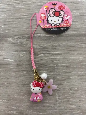 지역 한정 키티 헬로키티 끈 일본 한정판