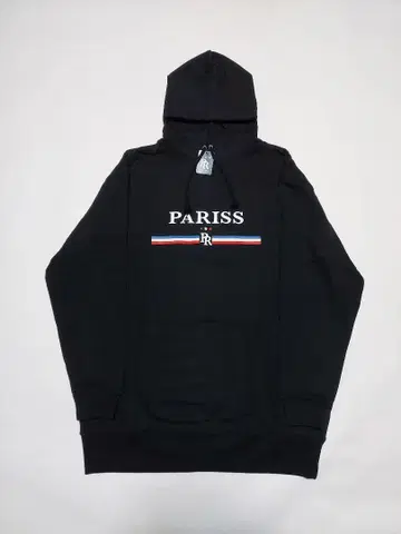 Pariss 후드 부착 후드티 XXL 블랙