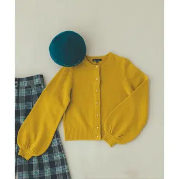 투 비 바이 에네스베 WN75CARDIGAN 하트 버튼 가디건