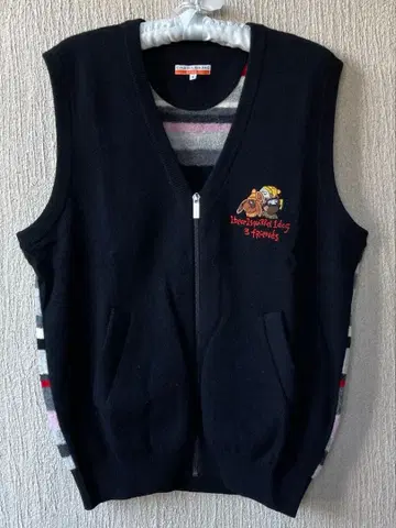 새상품급 CASTELBAJAC 까스텔바작 니트 베스트 L