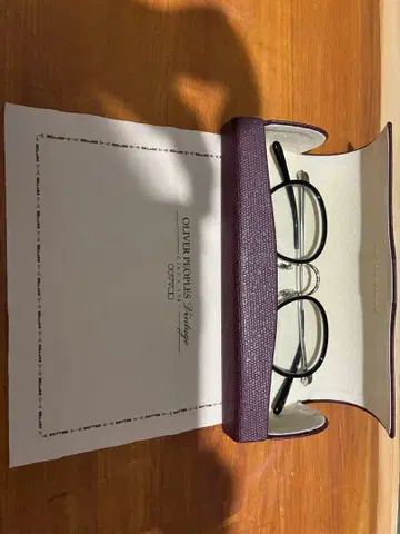 OLIVER PEOPLES 빈티지 안경