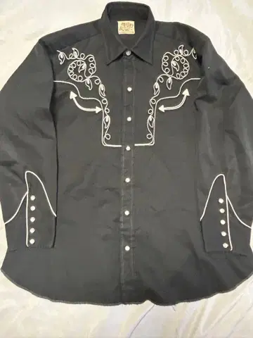 H Bar C 웨스턴 셔츠