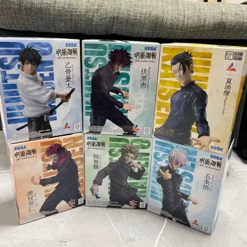 주술회전 피규어 6개 세트 ROUND1 한정판 묶음 판매