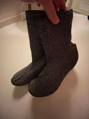 VERO CUOIO 글리터 숏부츠 37