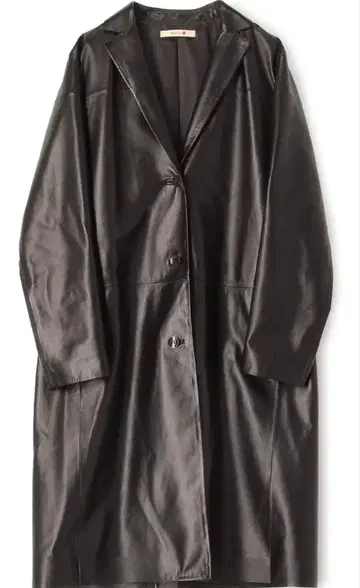 BACCA 램 가죽 체스터 코트