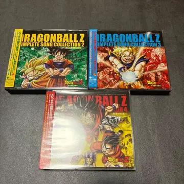 드래곤볼 Z 컴플리트 송 컬렉션 2.3.4 컨디션 최상