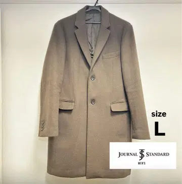 JOURNAL STANDARD 체스터 코트 L 사이즈 브라운