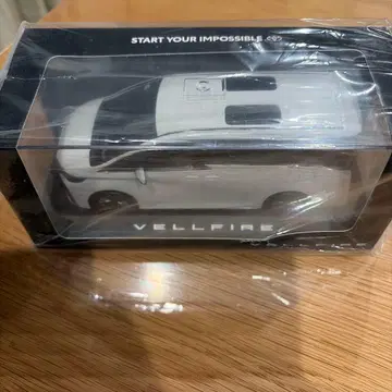미사용 미개봉 새상품 VELLFIRE 화이트 미니카 미개봉