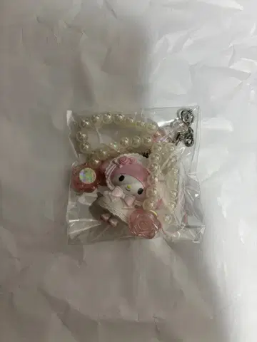 산리오 화이트 프릴 시크릿 스트랩 마이멜로디 미개봉 새상품