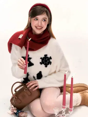 푹신하고 따뜻한 겨울용 니트탑 외출 모임 데이트에 딱 좋아요