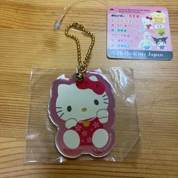 [익명 배송] Sanrio 키티 마네키네코 키링 볼체인