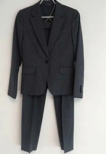 아오야마 워셔블 여성 수트 상하의 세트