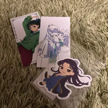 약사의 혼잣말전 스티커 티켓풍 카드