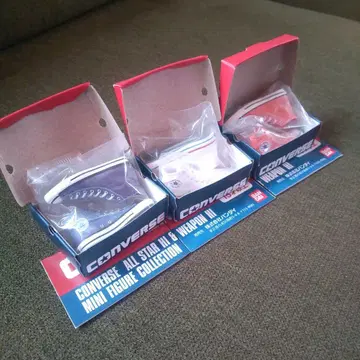 CONVERSE 컨버스 가챠 화이트 그레이프 오렌지