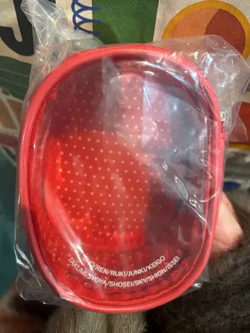 JO1 봉제 인형 파우치