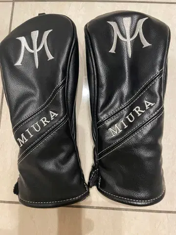 MIURA 유틸리티용 골프헤드커버 블랙 x 2