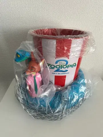 주토피아 피규어 포함 버킷