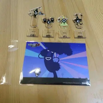 파타폰 1+2 아크릴 스탠드 4개 세트 브로마이드 포함