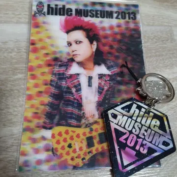 hide MUSEUM 2013 키링 포함 카드 세트