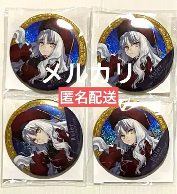 FGO 가챠메이트 캔뱃지 카렌 아므르 4점 묶음 판매