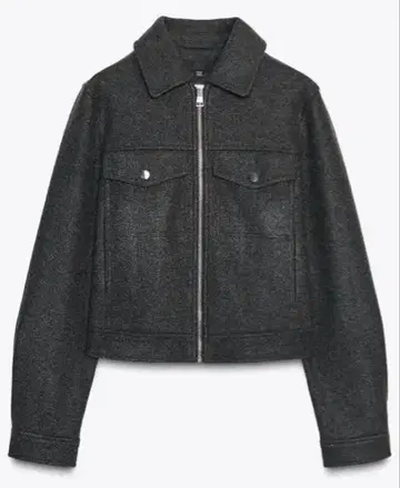 새상품 ZARA 소프트 지퍼 자켓