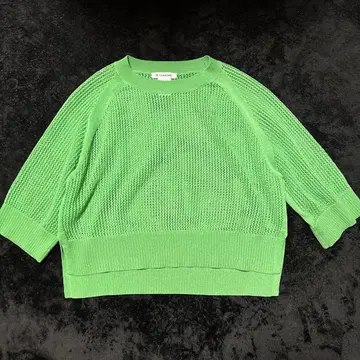 GrandTable 메쉬 니트 9호 그린