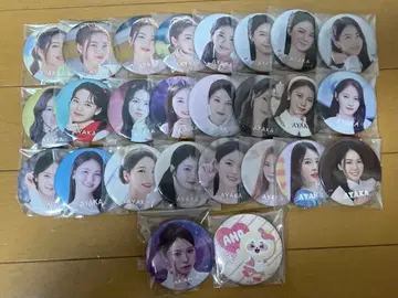 NiziU 아야카 캔 배지 세트 낱개 판매