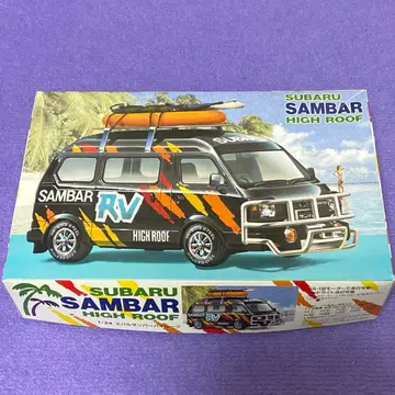 이마이 1/24 스바루 삼바 하이 루프 RV 글램핑 캠핑