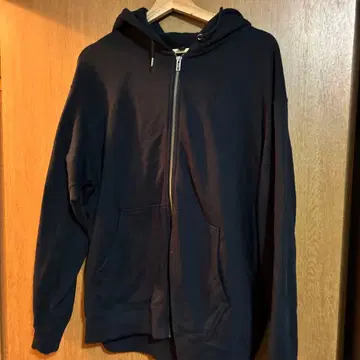 UNIQLO 맨투맨 풀 집업 후드티 2장 세트