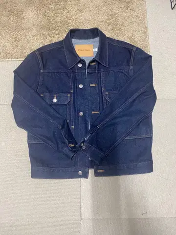 Calvin Klein 다크 블루 데님 자켓