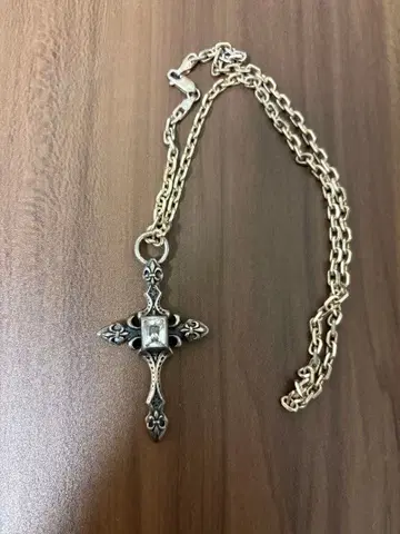 925 실버 크로스 목걸이