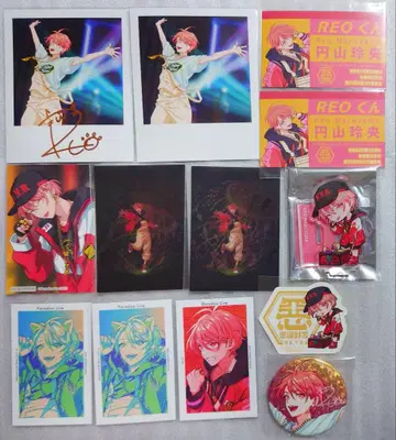 파라라이 레오 G프리 트레 사진 명함 캔뱃지 스티커 아크릴 스탠드 금박