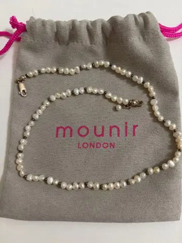 mounir(무니에) 펄 목걸이