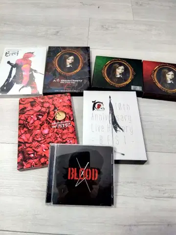 새상품급 acid black cherry CD DVD 묶음 판매