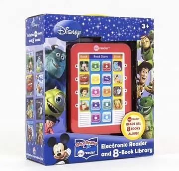 Disney me reader 전자 그림책 리더와 8권의 도서