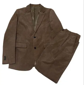 nano universe 나노 유니버스 브라운 코듀로이 셋업