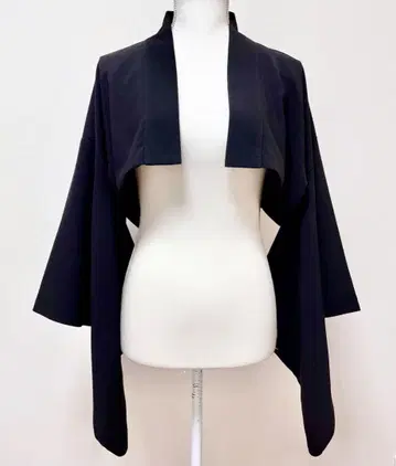 misamaru 숏 기장 겉옷 프리 사이즈 블랙