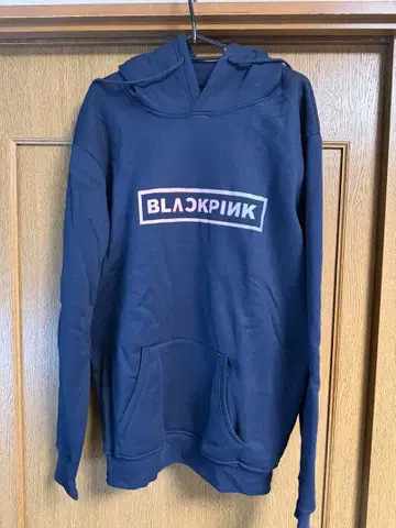 블랙핑크 BLACKPINK 후드티 멤버 네임 포함 XL 네이비
