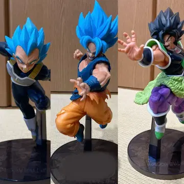 드래곤볼 피규어 손오공 베지터 브로리 3체 세트