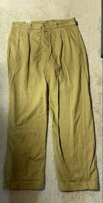 프랑스군 M52 치노 팬츠 사이즈 35